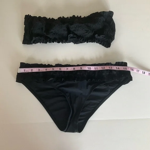 Tory Burch Smocked Bandeau Bikini - Picture 4 of 7